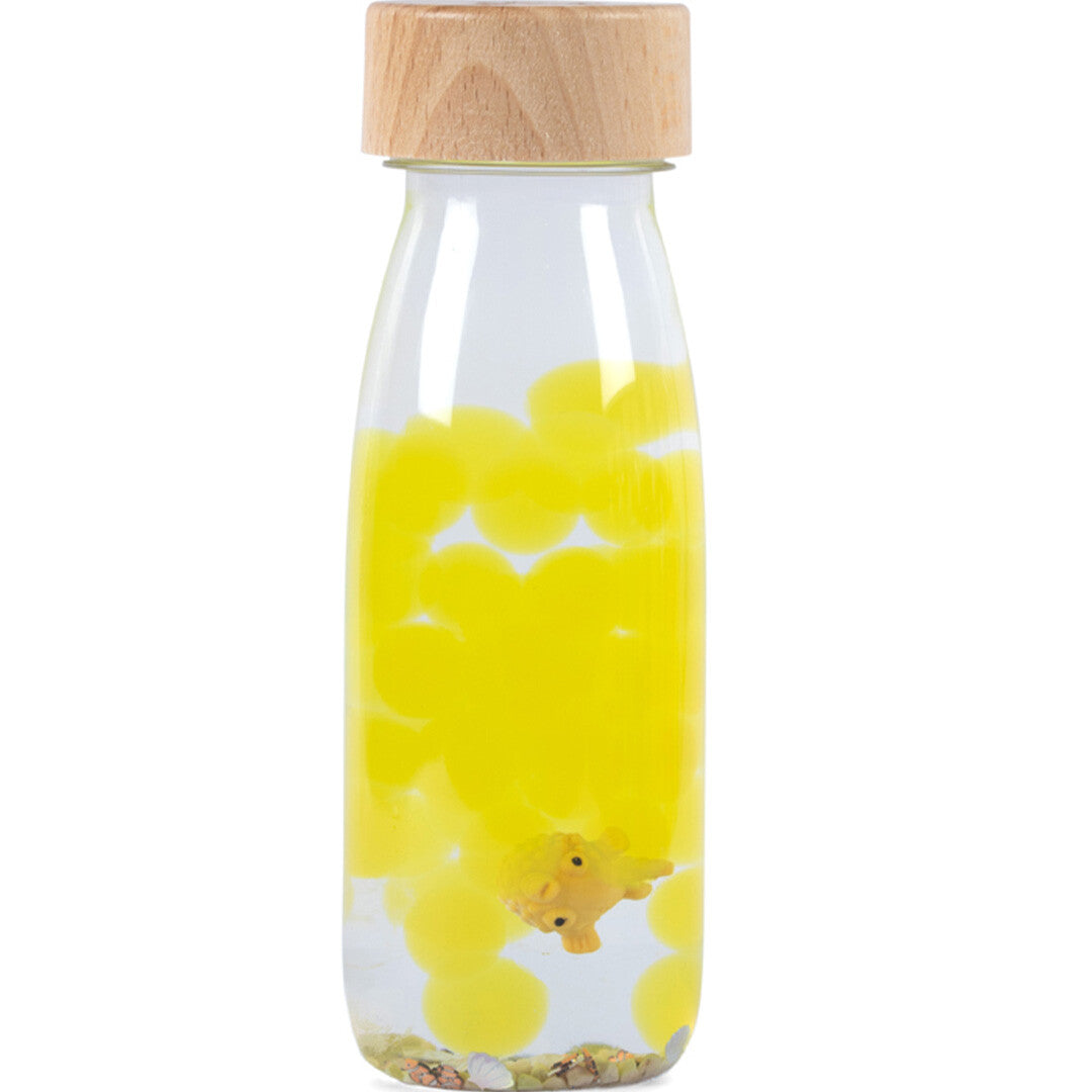 Petit boum sensorische fles sound - pufferfish