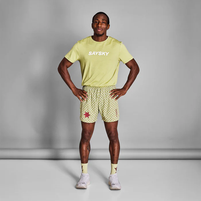 saysky checker pace shorts 5 herre 634 nmrsh21 1034 checker