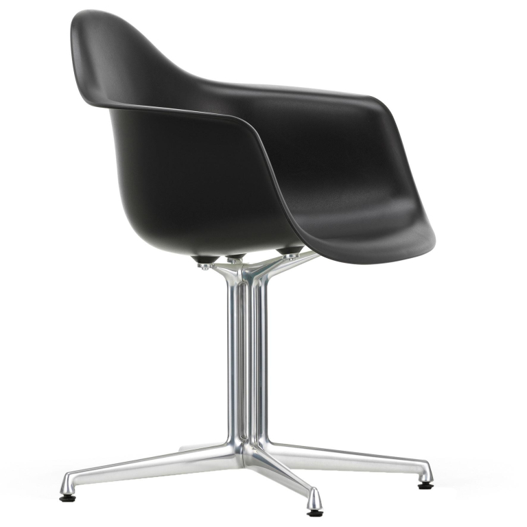 Vitra Eames RE Armchair DAL, Chrome/Deep Black