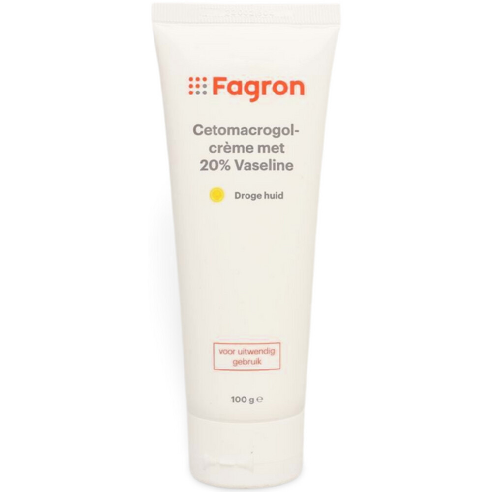 Fagron Cetamacrogolcrème Met 20% Vaseline100 gr
