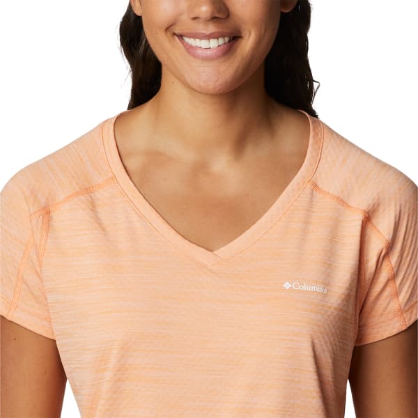 T-shirt randonnée COLUMBIA ZERO RULES™ SHORT SLEEVE SHIRT PEACH HEATHER