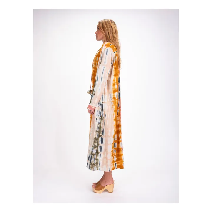 Virginie de Vinster Robe Tie and Dye | Rose