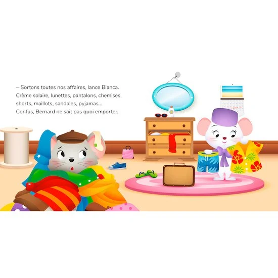 Disney Baby -Mes Premières Histoires - Bernard et Bianca en vacances   de               Hachette Jeunesse Disney