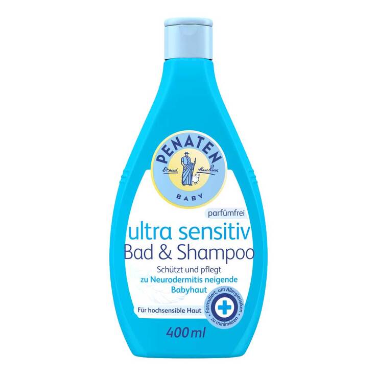 Penaten Ultra sensitiv Bad & Shampoo, 400 ml