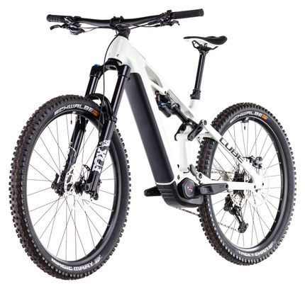 VTT Électrique Tout-Suspendu Cube Stereo Hybrid One77 HPC SLX 800 Shimano Deore XT 12V 800 Wh 29''/27.5'' Beige Desert Stone Vert 2025