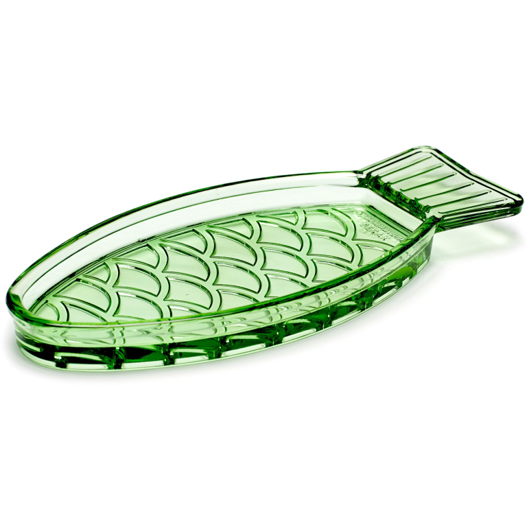 Serax Fish & Fish by Paola Navone serveerschaal 10x23 set van 2