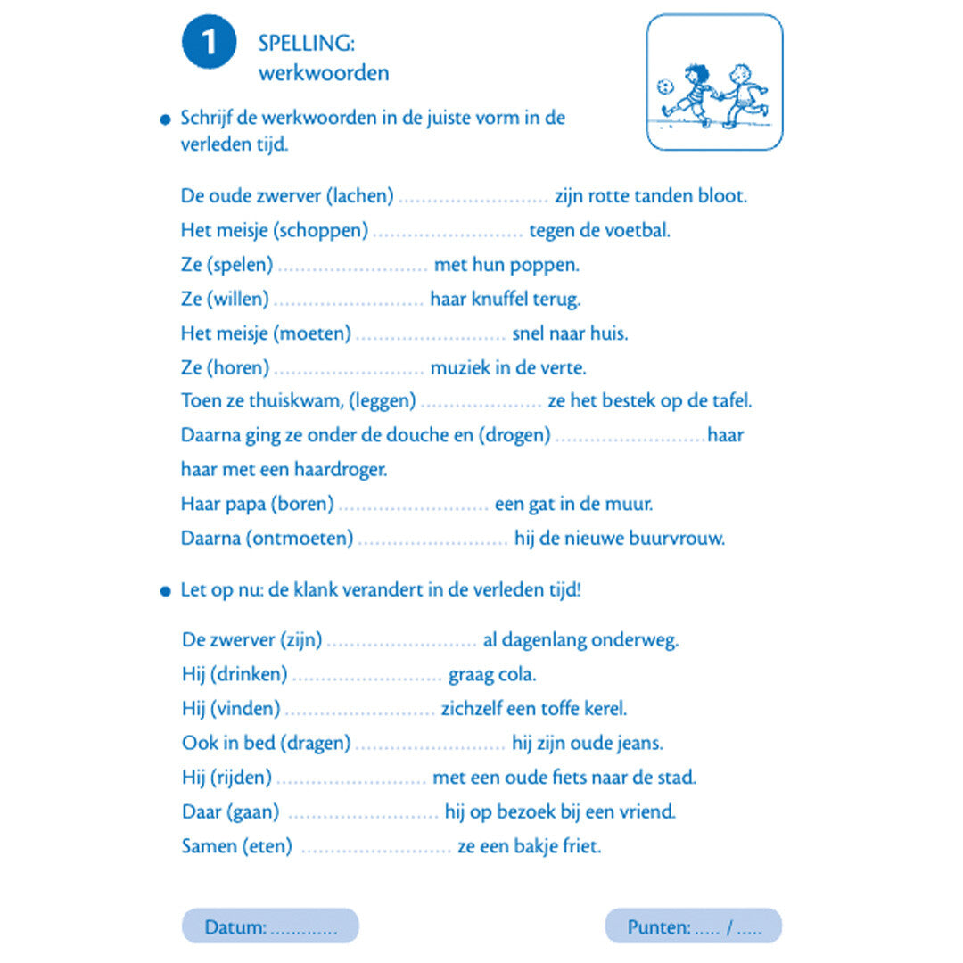 Uitgeverij deltas oefenblaadjes - naar groep 7