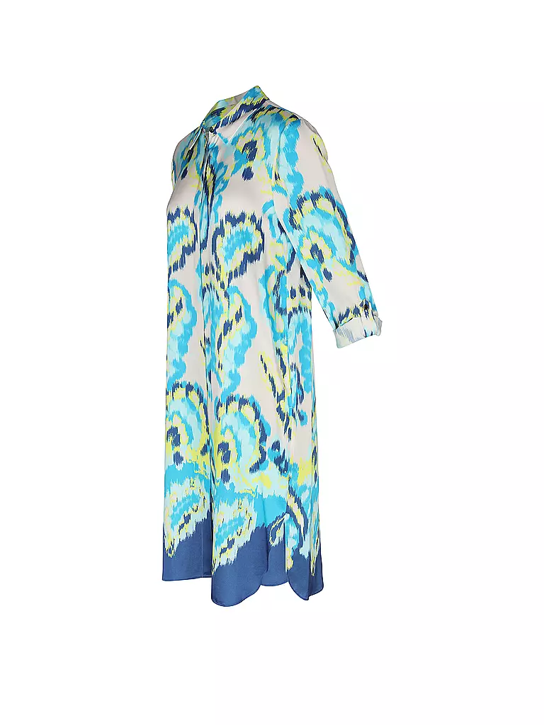 COMMA Midikleid blau