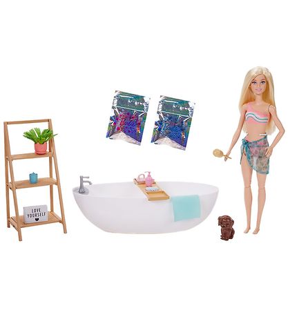 Barbie Puppenset - Confetti Badewannen-Spielset