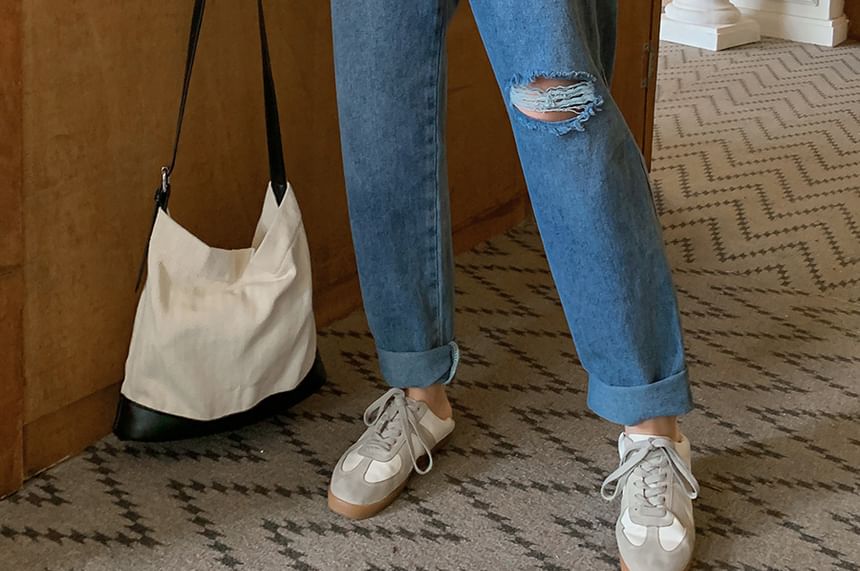 Ashteroid - Plus-size jeans met hoge taille en rechte pijpen