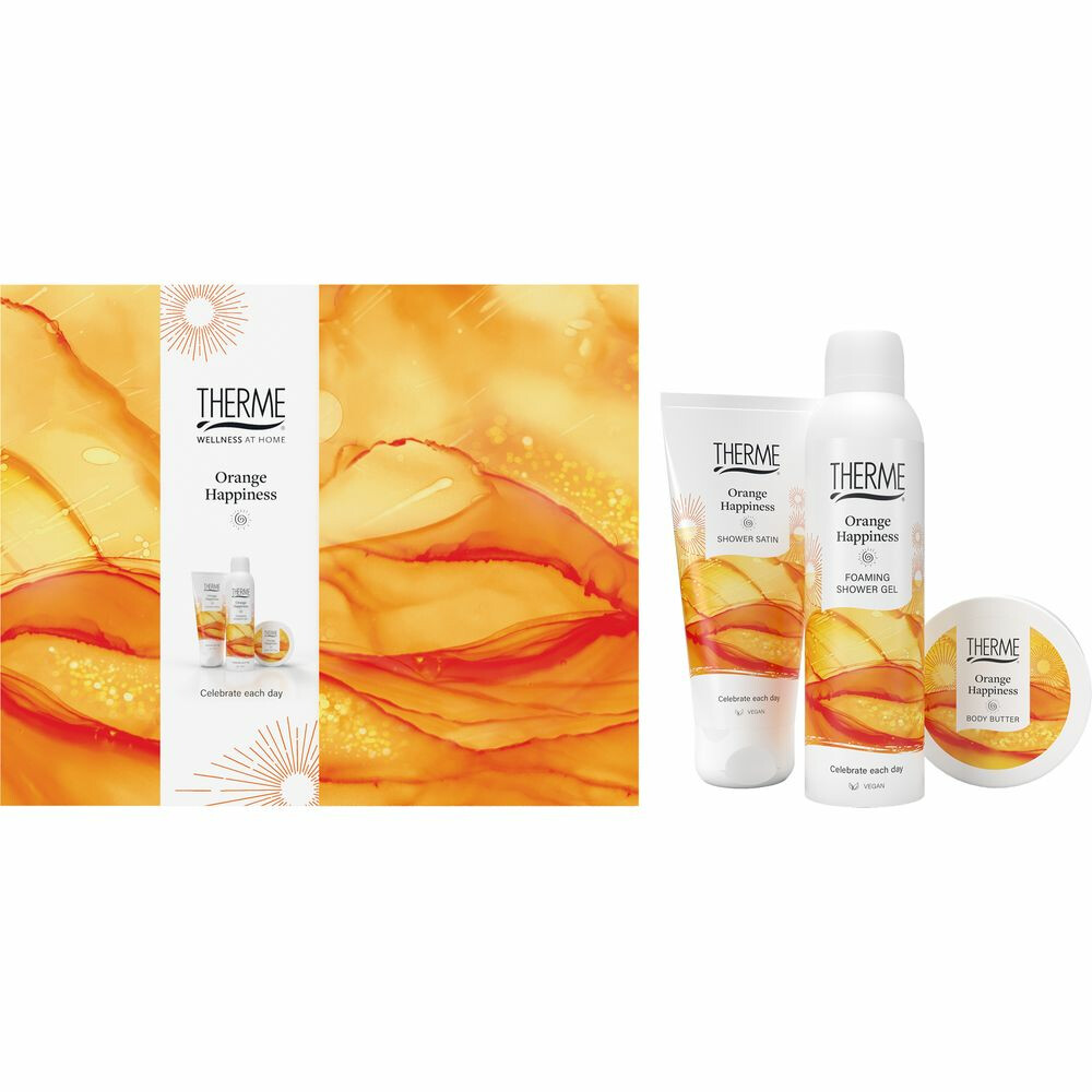 Therme Wellness Treatment Geschenkset Orange Happiness1 set