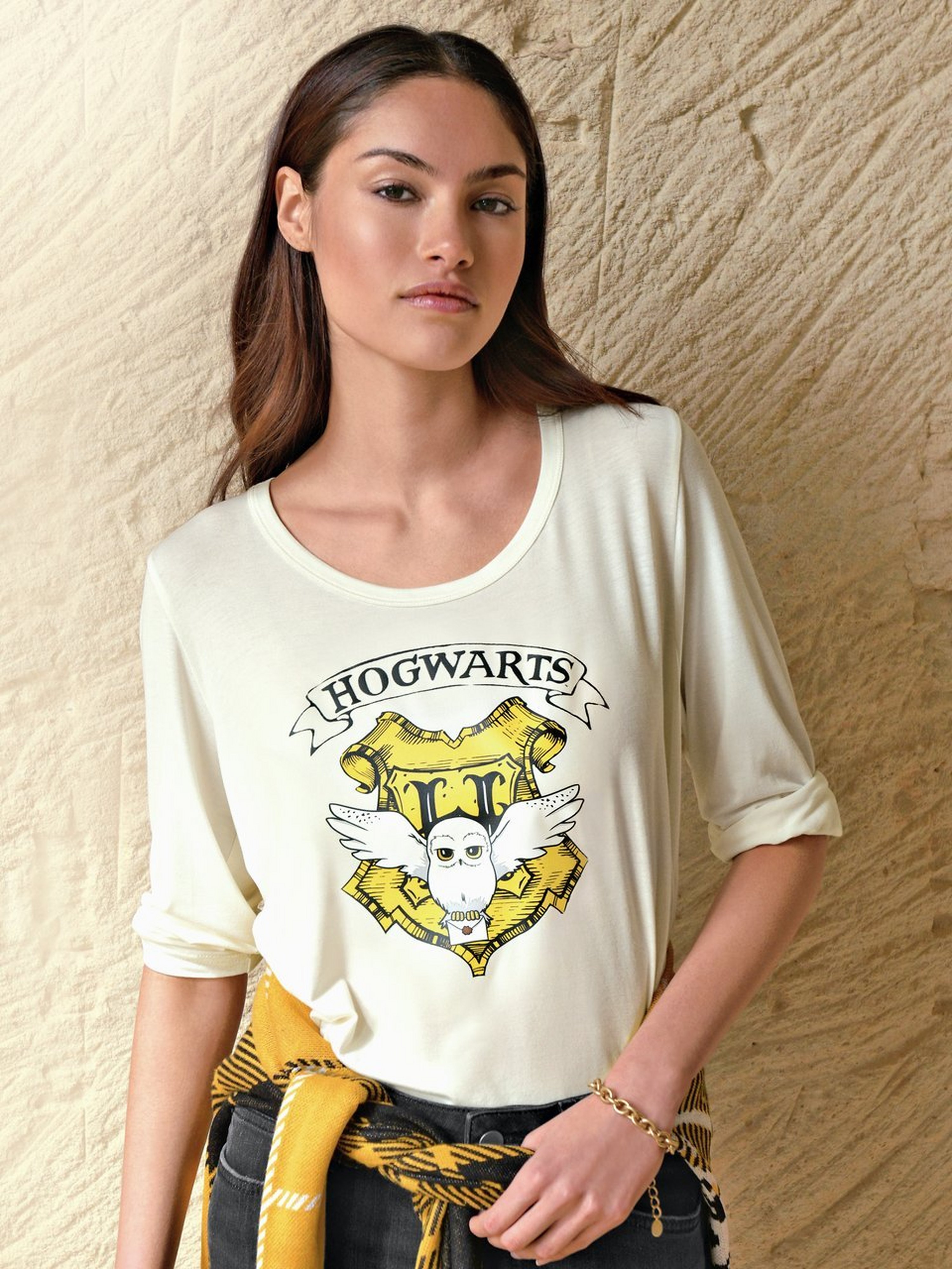 Rundhals-Shirt