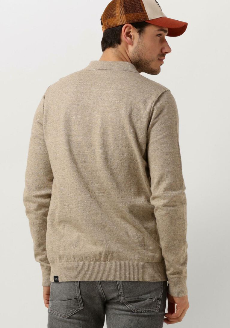BUTCHER OF BLUE beige butcher of blue polo lt clifden polo l/s