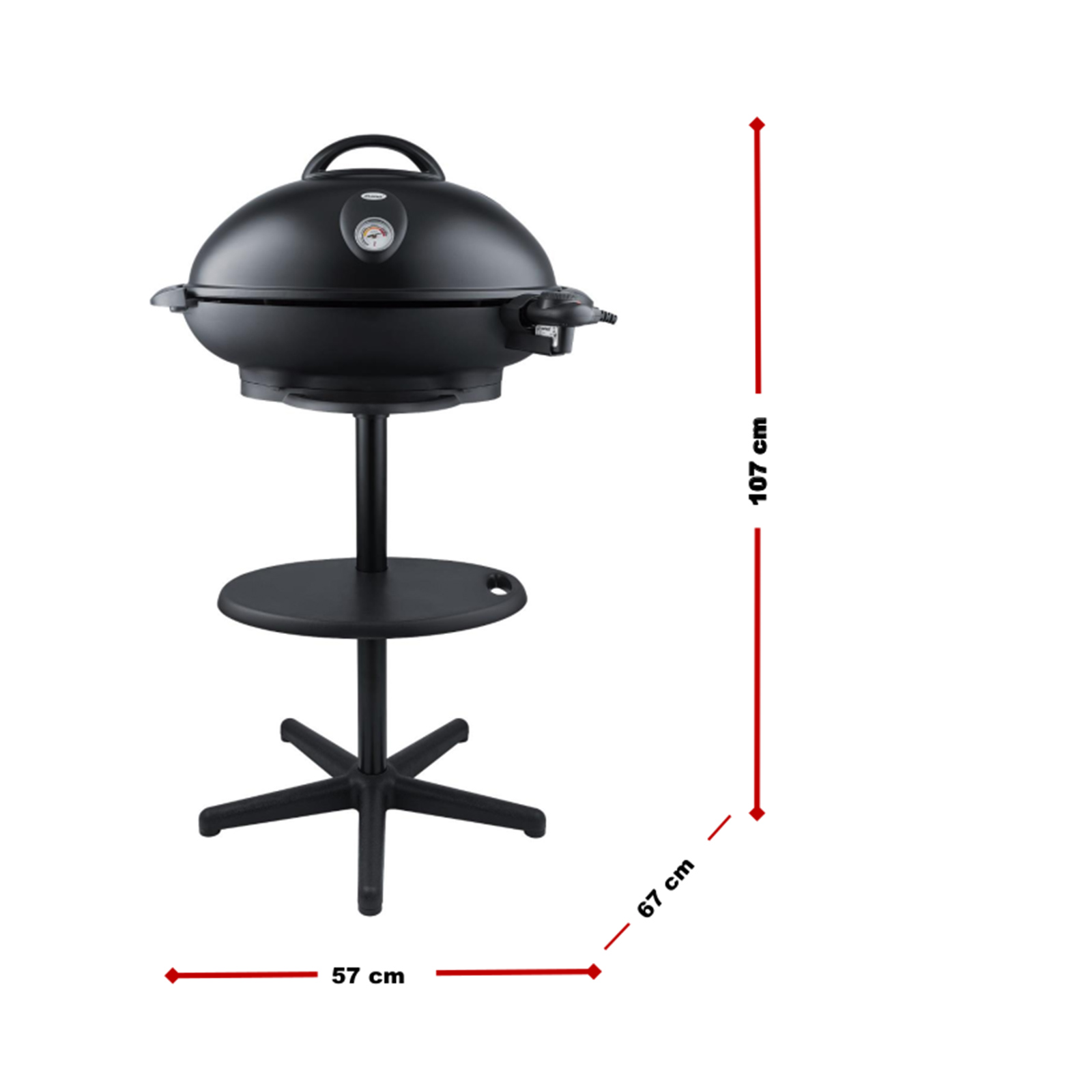 STEBA Elektro-BBQ-Grill VG 350 - schwarz