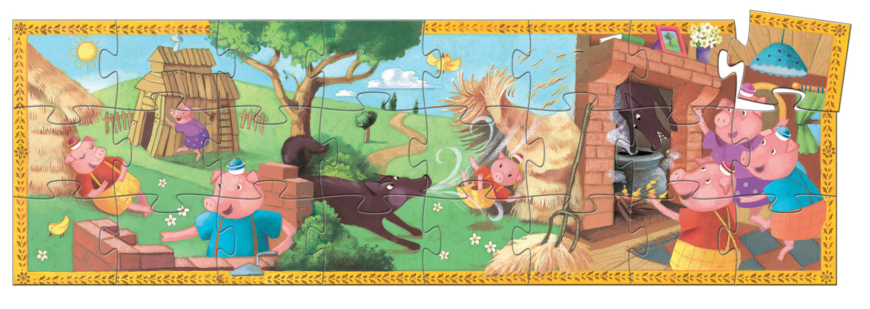 Djeco Djeco puzzel 3 biggetjes dj07212 dj07212