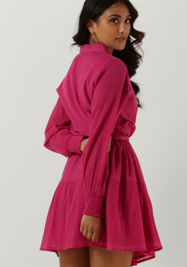 GOOSECRAFT fuchsia goosecraft mini jurk gc pepper dress