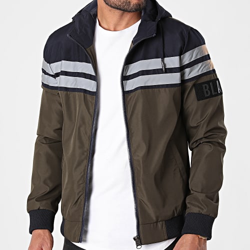 Veste Bomber M-S3165 Vert Kaki
