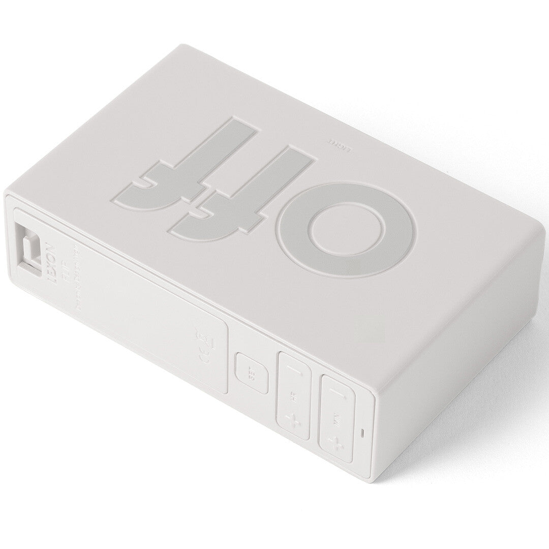 Lexon flip classic digitale wekker - white