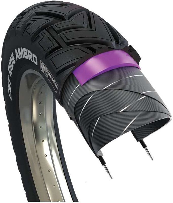 Cst Tourance Buitenband Fatbike 20 X 4.0 (100-406) Zwart