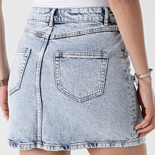 Jupe Jean Femme Ashape Bleu Wash