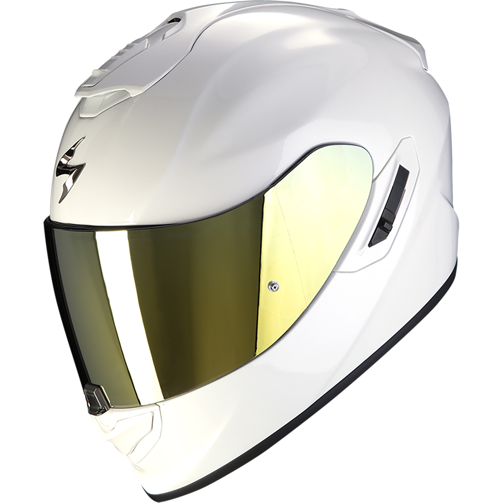 Scorpion - Casque Exo-1400 Evo Air Solid Blanc brillant