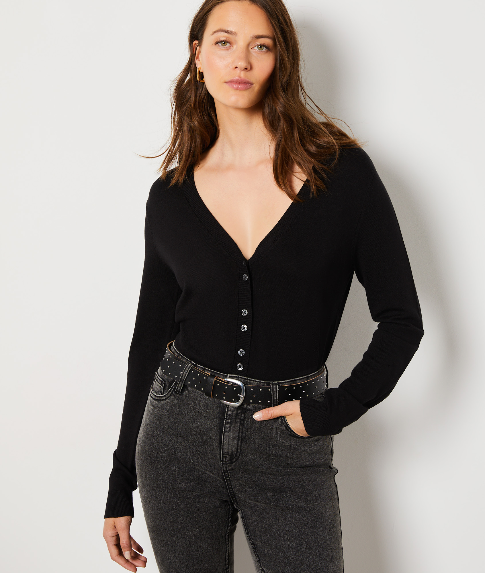 Gilet col V