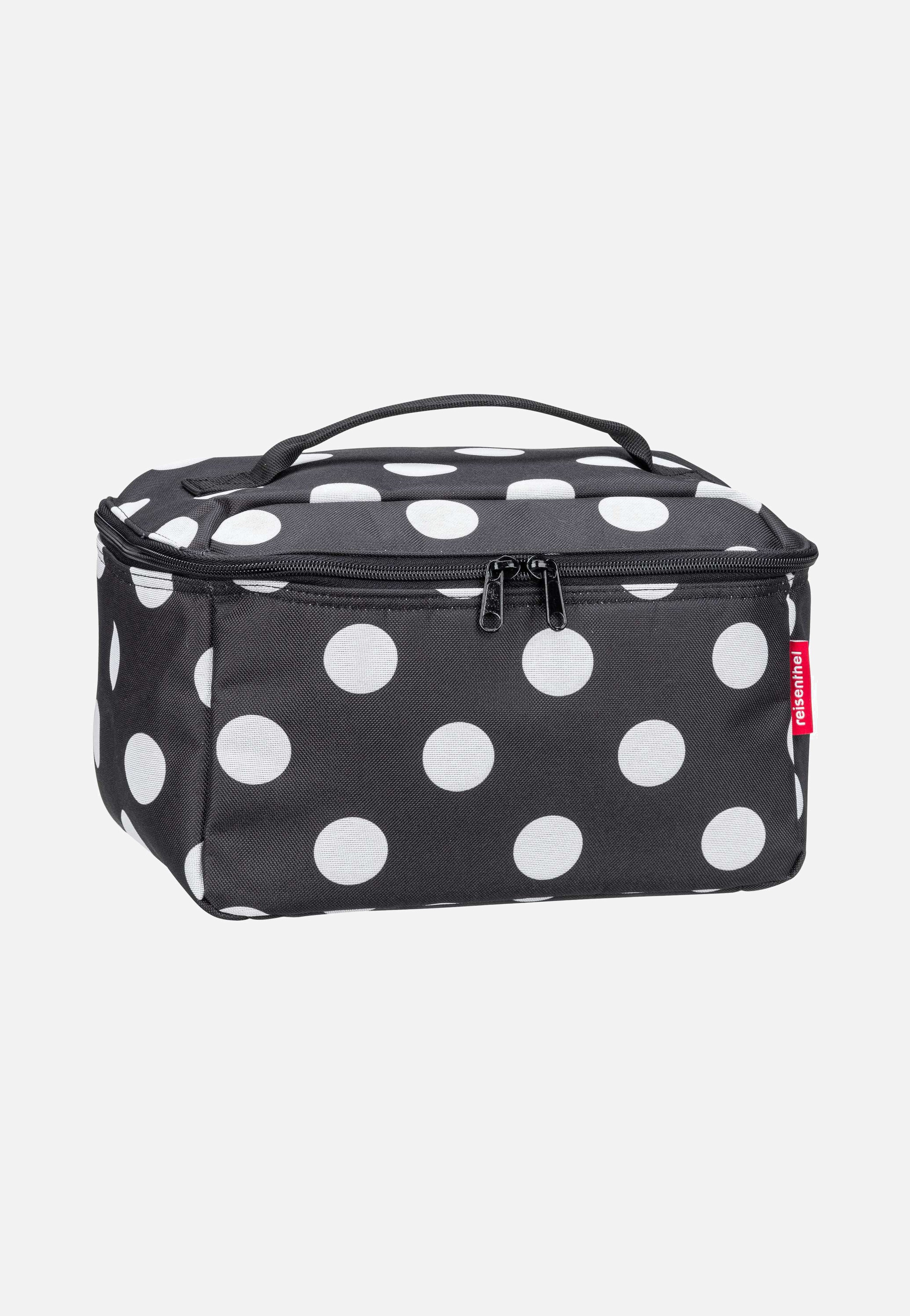 beautycase Dots White - Kosmetikkoffer