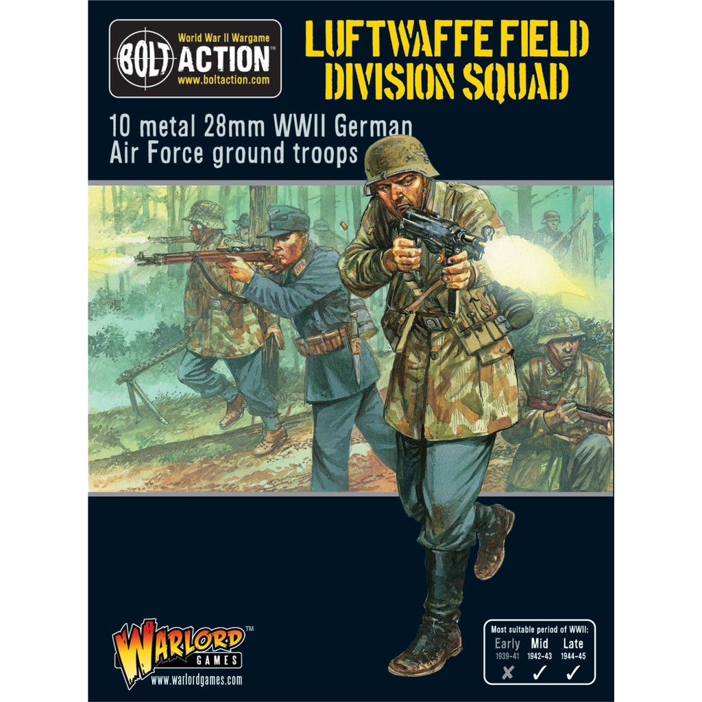 Bolt Action - Luftwaffe Field Division Squad