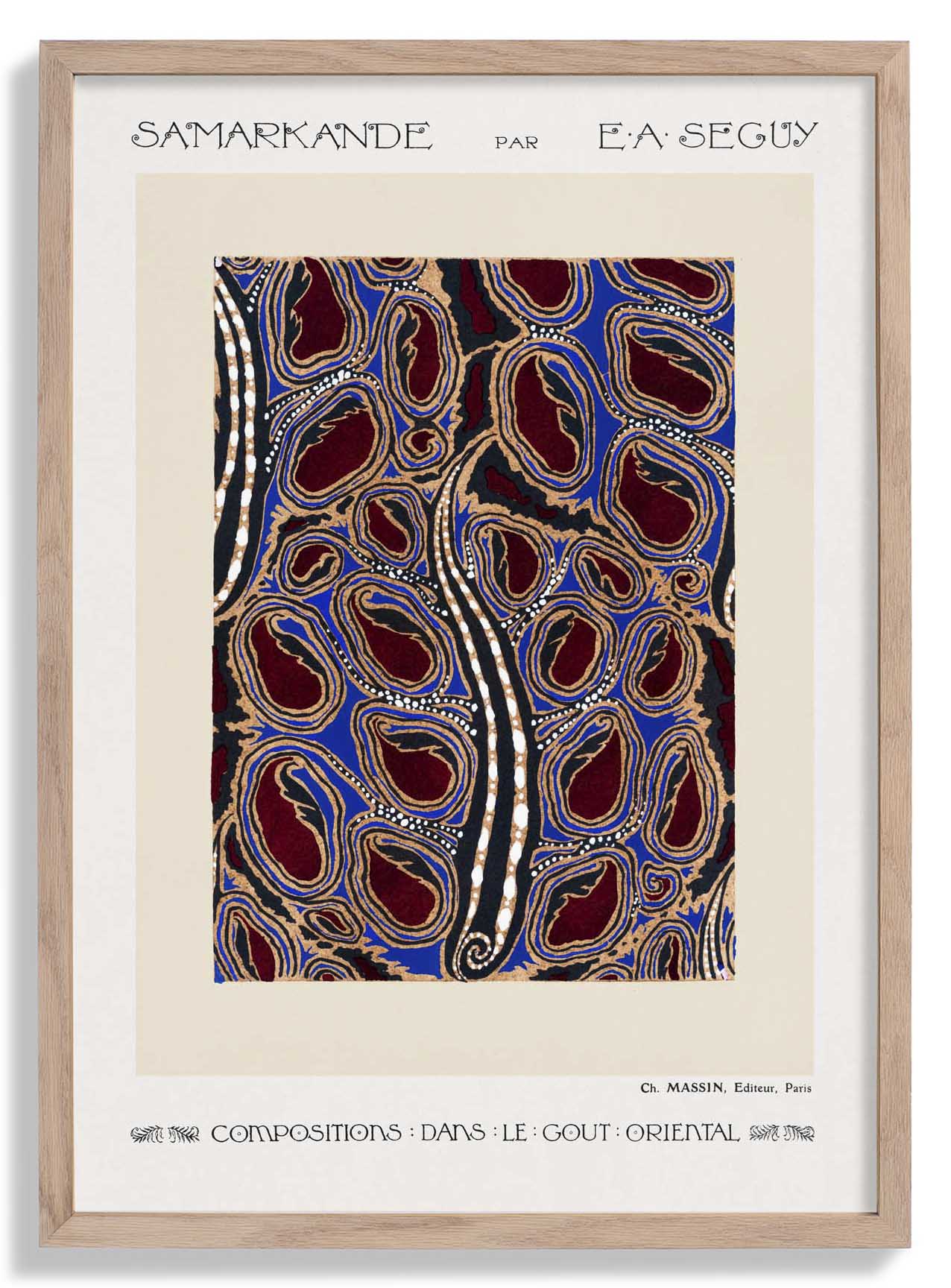 Samarkande Teller 03 von E.A. Séguy