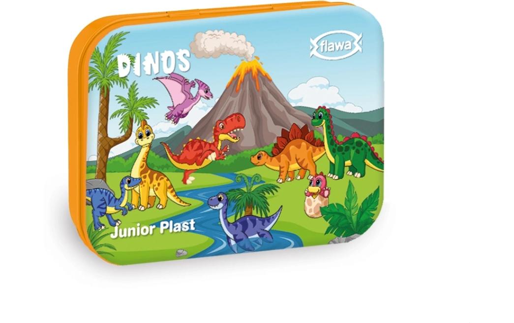 Pflaster Junior Dinos 20 Stück assortiertLustige Pflasterbox für Kinder
