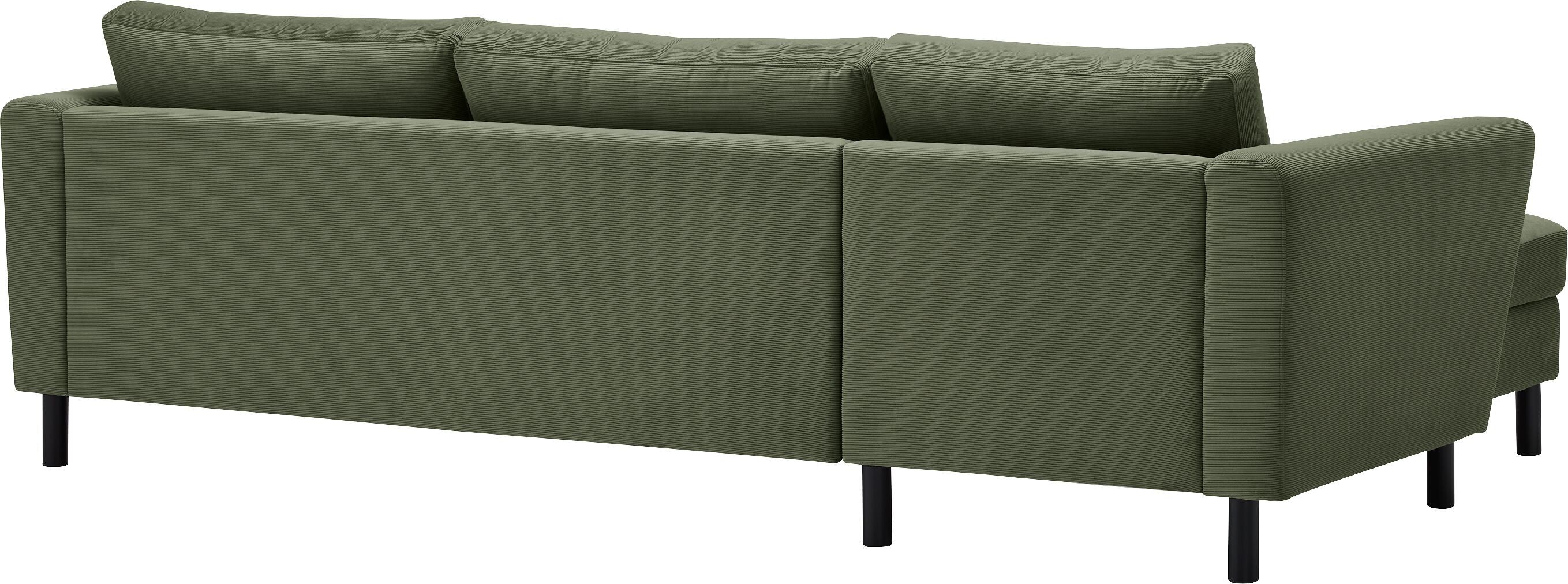 DIENER Ecksofa - Grün / B: 235.0 cm x T: 156.0 cm x H: 81.0 cm