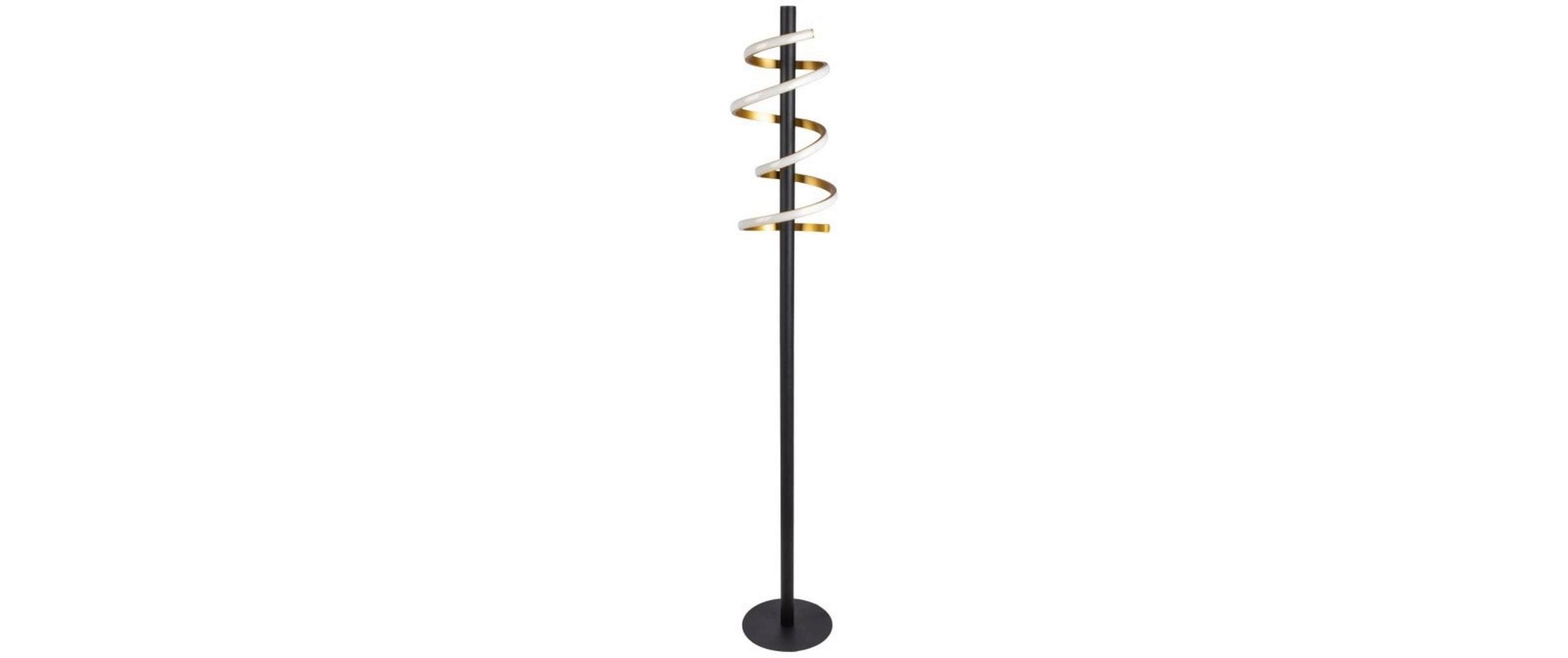Stehleuchte LED «BELLEZA» Gold<br>Stufenweise dimmbare Stehlampe