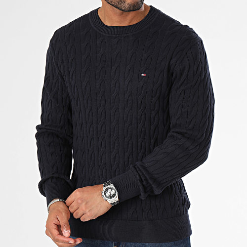 Pull Classic Cable 3132 Bleu Marine