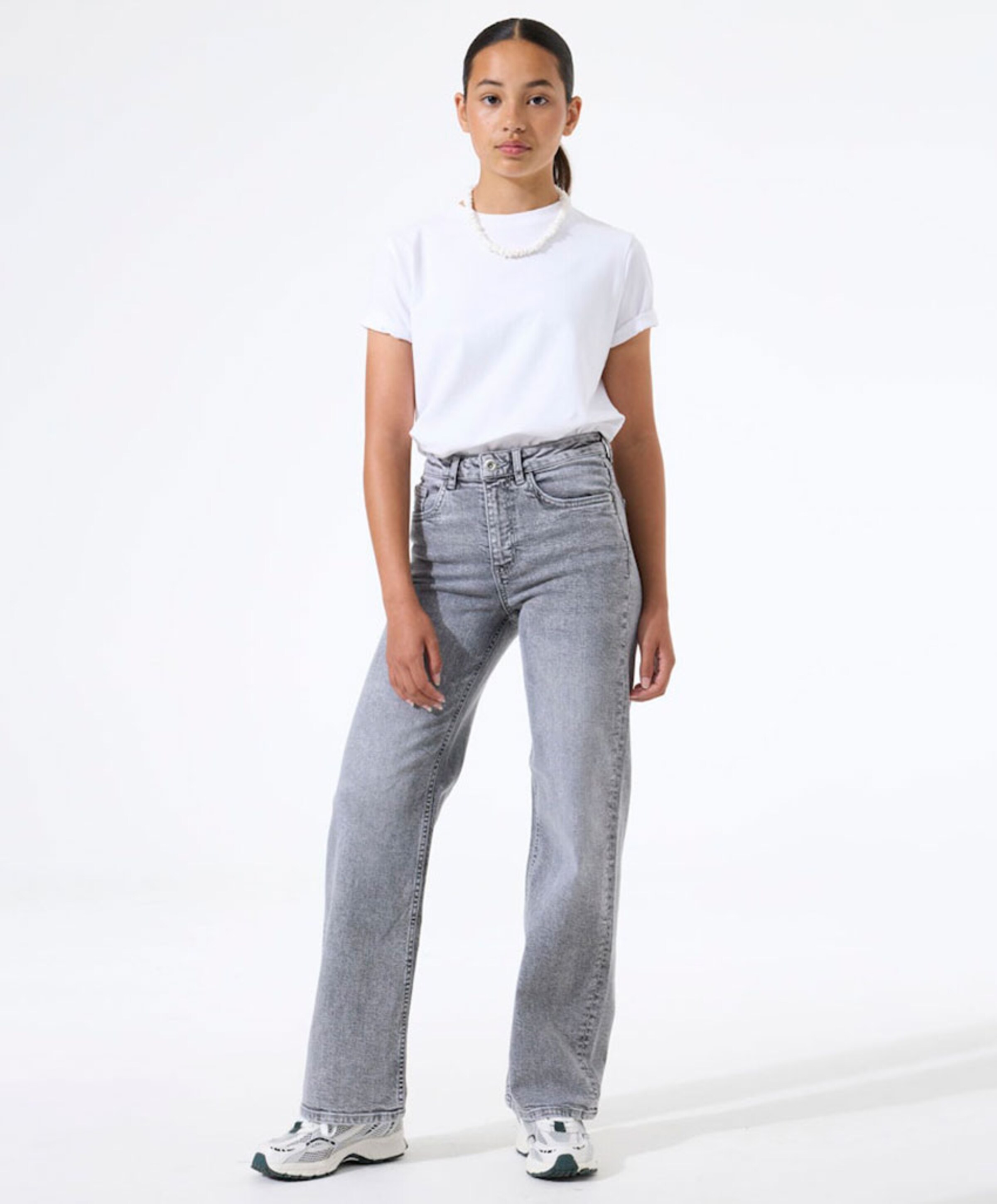 Garcia 577 col.2112_Ilvy meisjes jeans grijs