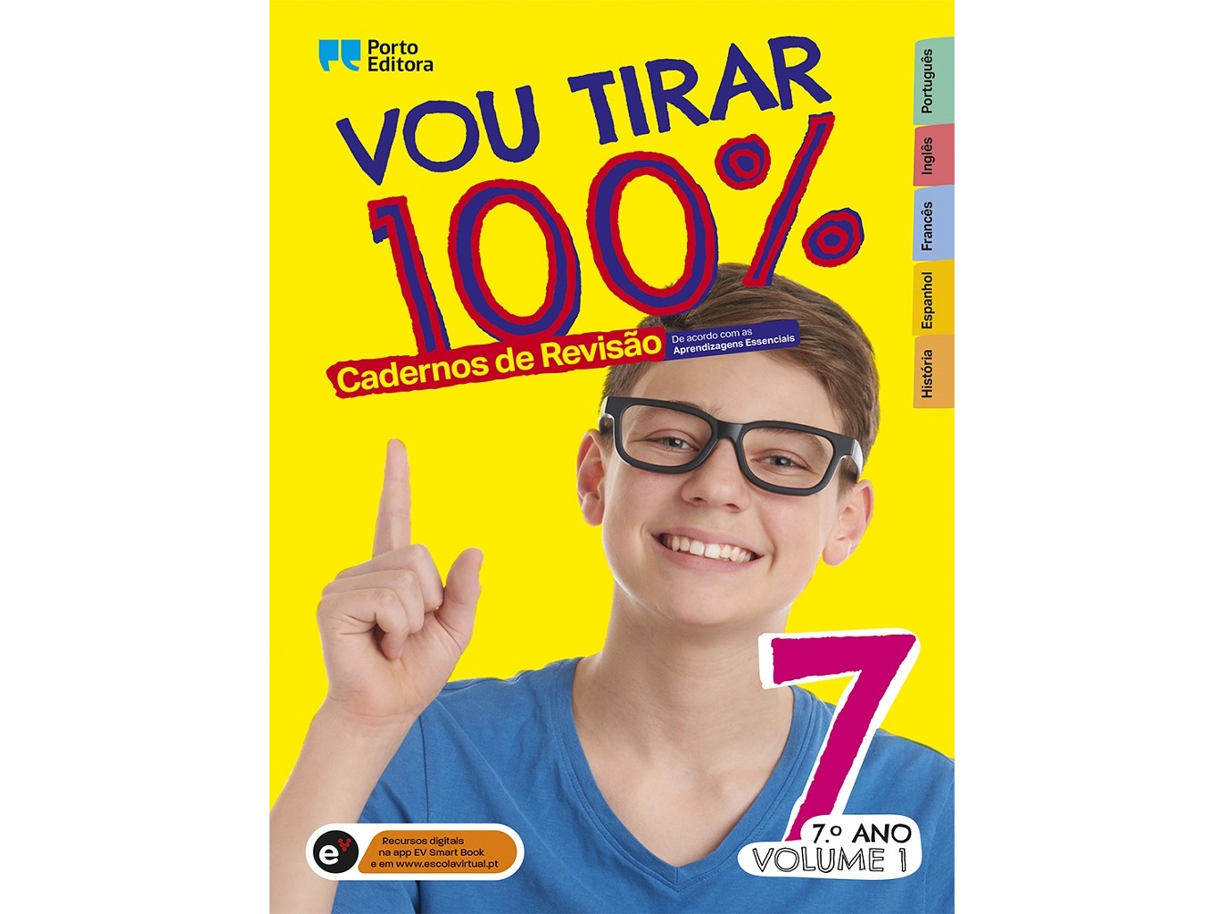 LIVRO VOU TIRAR 100% - 7º ANO - VOLUME 1