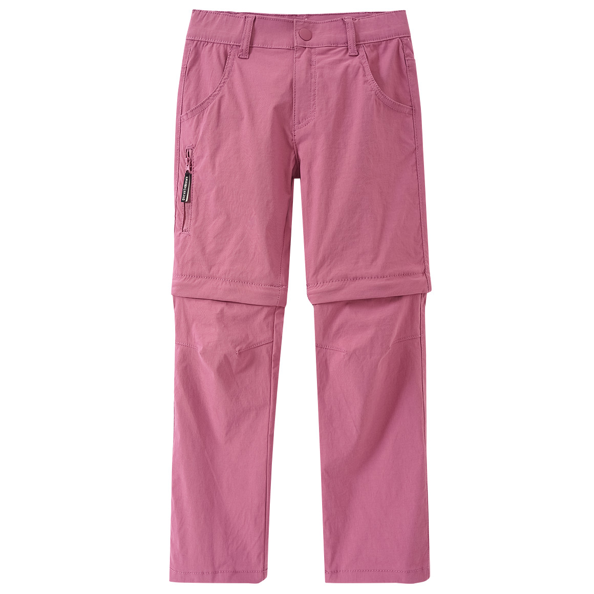 Yigga Mädchen Trekking-Hose mit Zippertasche beere