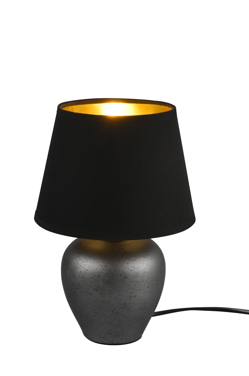RL Retrofit Tischlampe ABBY 28 cm schwarz