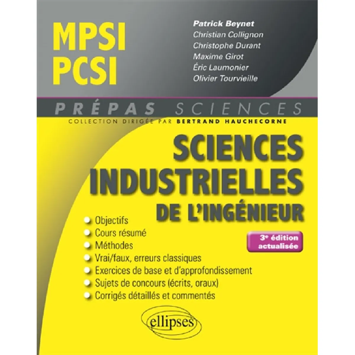 Sciences industrielles de l'ingénieur MPSI, PCSI · Occasion