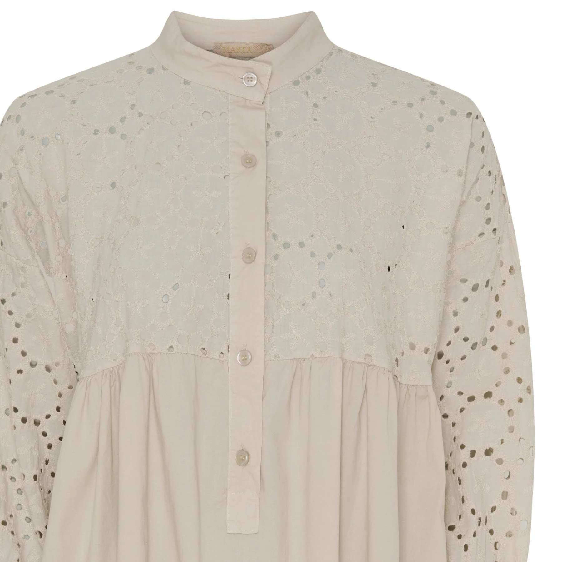 Marta Du Chateau Mdclorenza Dress sabbia