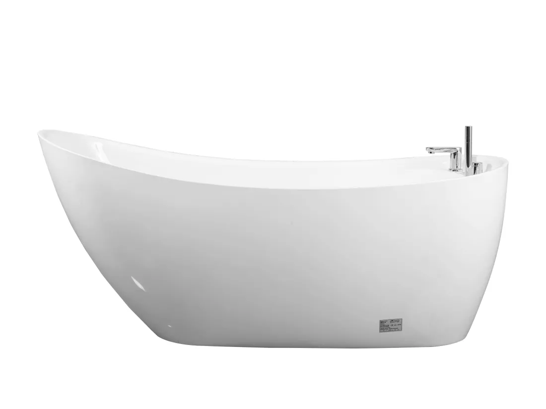 Baignoire îlot NATALIA avec robinetterie - 282L - 170*75*73cm - Blanche