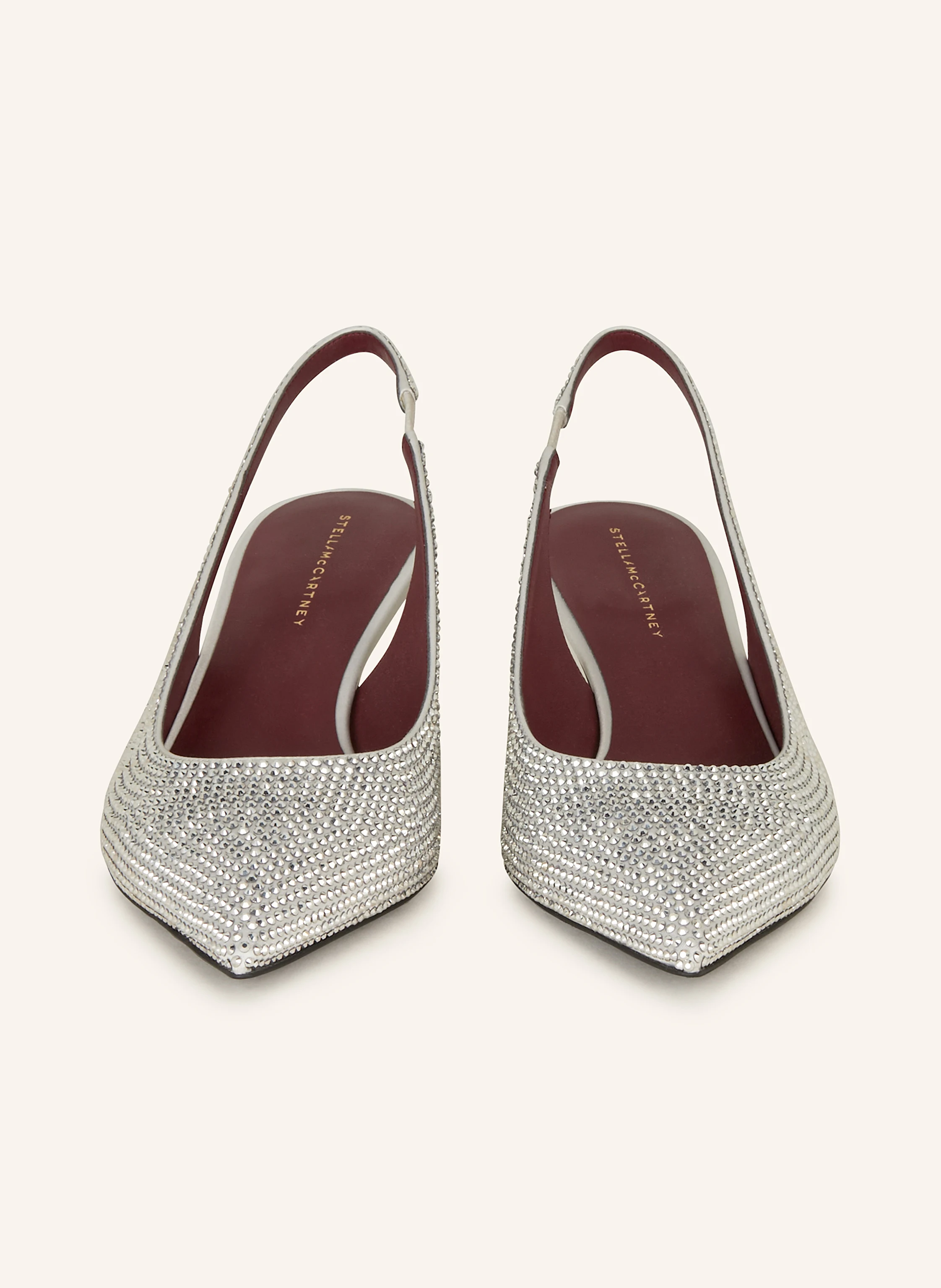 STELLA McCARTNEY Slingpumps ELSA mit Schmucksteinen