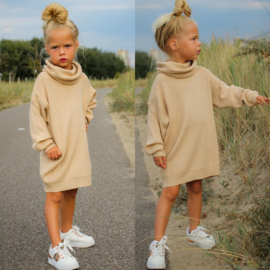 Col dress - Beige