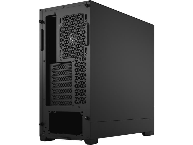 Fractal Design PC-Gehäuse Pop Silent Solid Schwarz Kompaktes Midi-Tower-Gehäuse