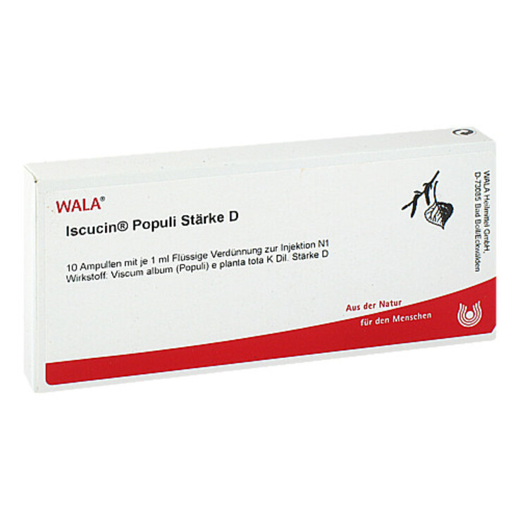 Iscucin Populi St.D Ampullen, 10X1 ml