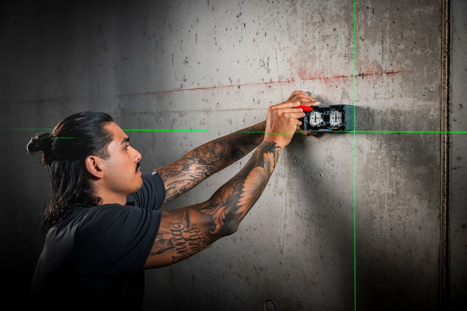 Sola Kruislijnlaser X2 Green in tas - groen - 30m - 2 lijnen - IP54
