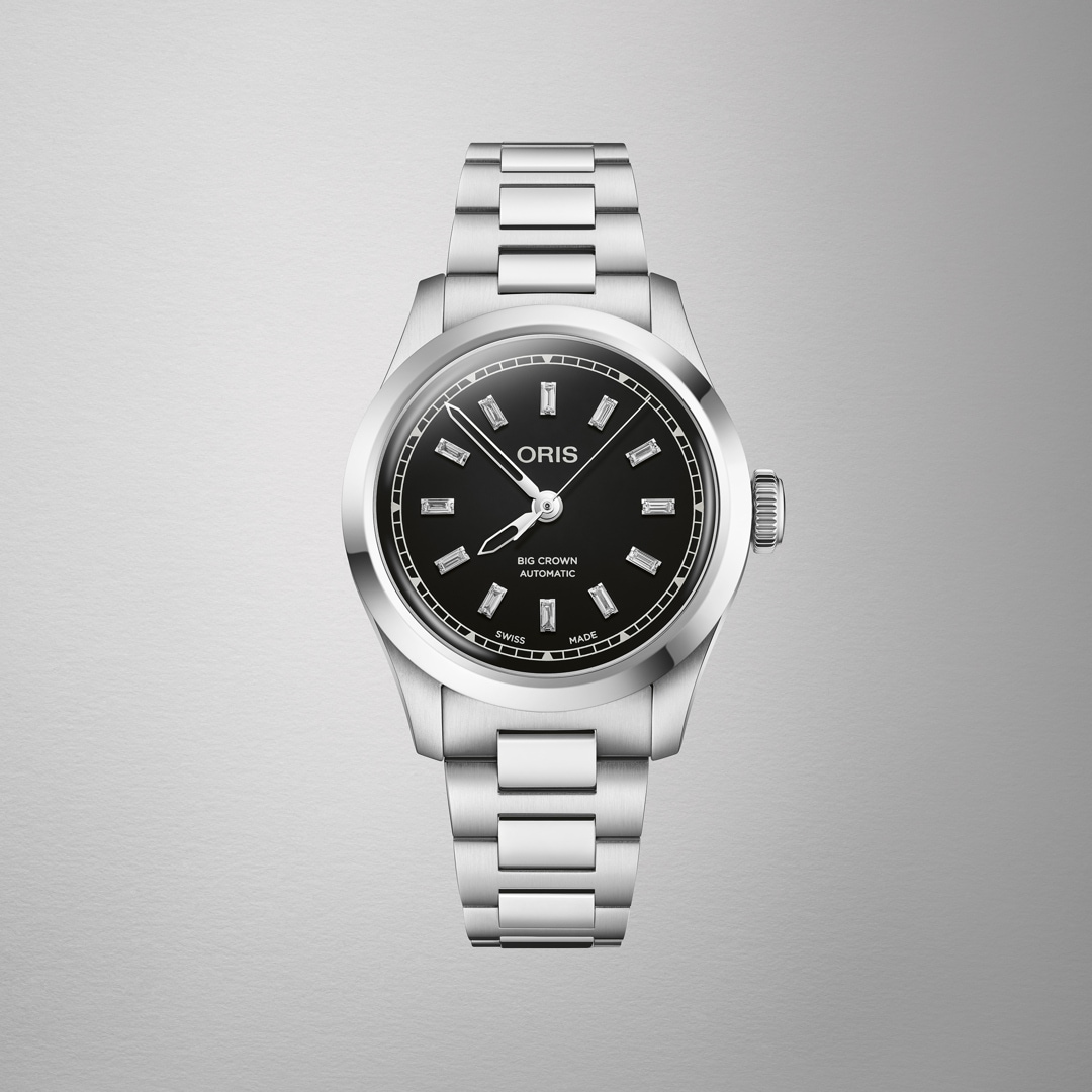 Oris Big Crown Diamonds 34 Schwarz