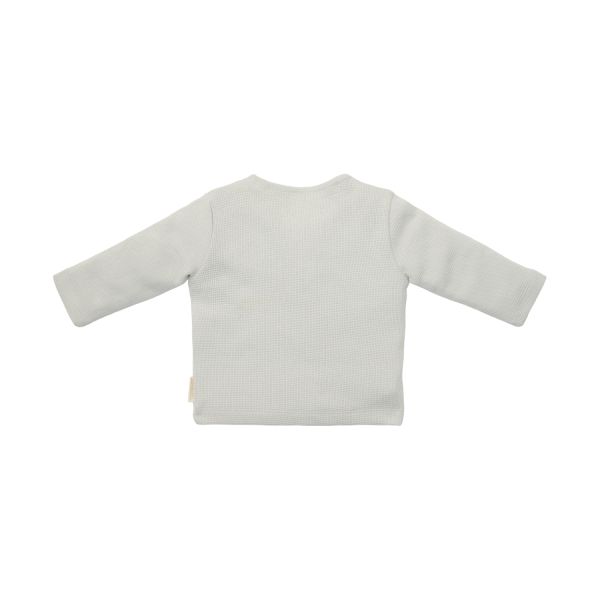 Little Dutch Vest Little Farm Wafel Soft Green 50