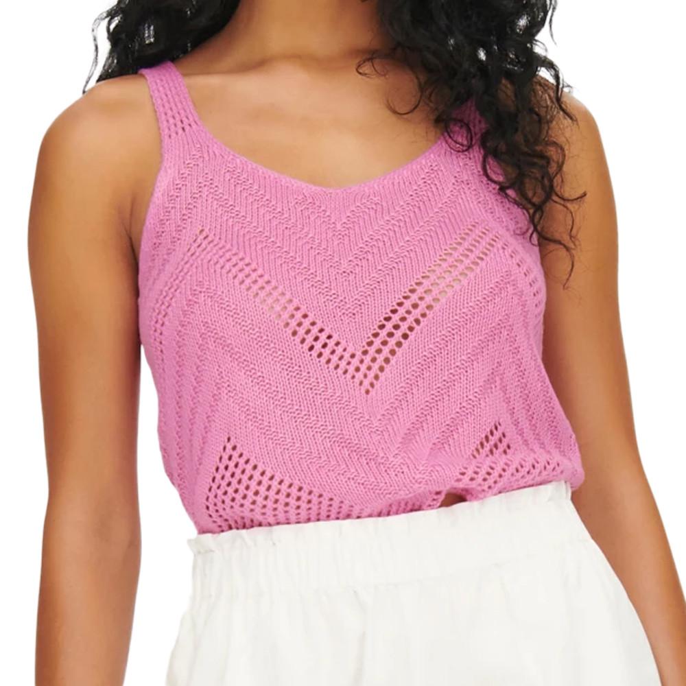 JDY Débardeur maille Rose Femme JDY Sun