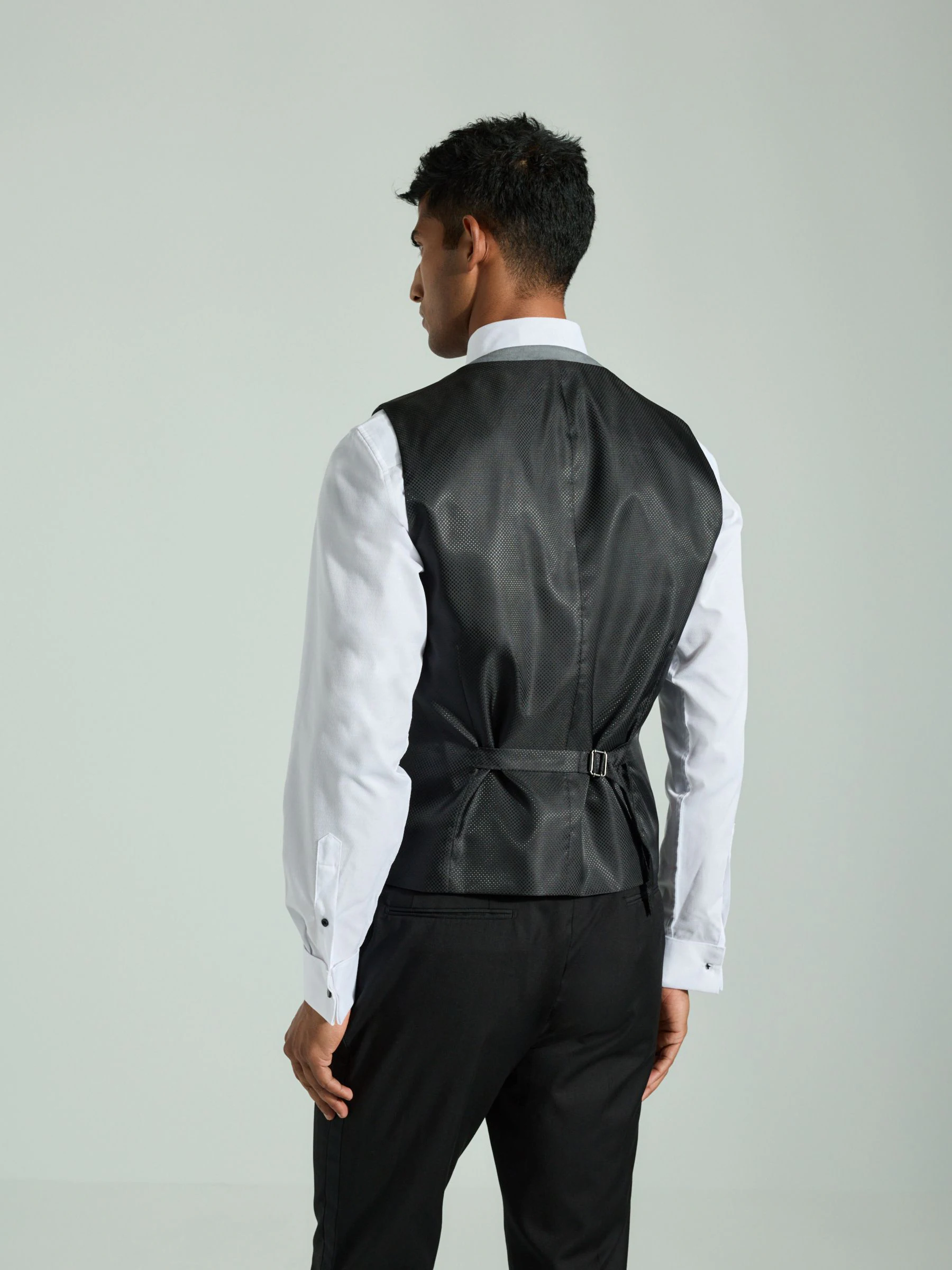 Antraciet - Velvet Waistcoat