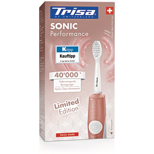 TRISA Elektrozahnbürste Sonic Performance Limited Edition Karton 1 Stk